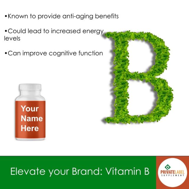 B Vitamins are the unsung heroes of the health world. They're like the backstage crew that keeps the show running smoothly – boosting energy, sharpening focus, and supporting a healthy mood. 

Your private label lineup deserves the best, and our B Vitamins are here to take center stage. Ready to give your customers a health boost that's better than their morning coffee? Contact us through our bio above to learn more.

#PLSPrivateLabel #PrivateLabelSupplements #PrivateLabelSupplementManufacturing #PrivateLabelHealthSupplements #SellingSupplements