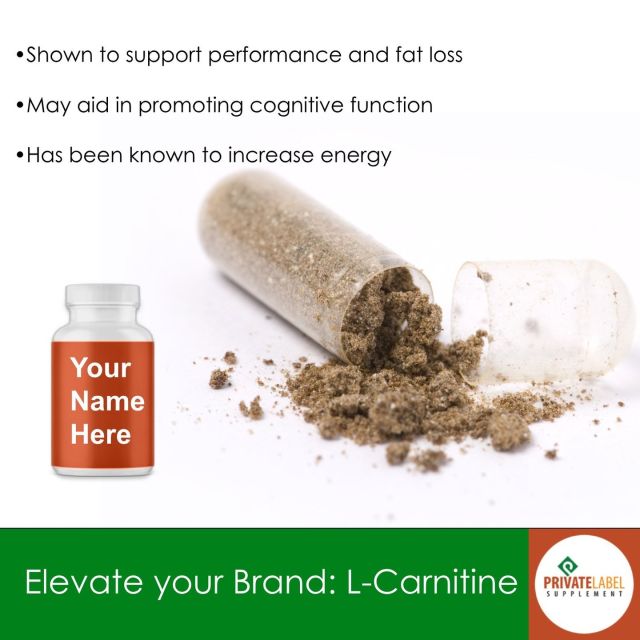 L-Carnitine Tartrate - Known for its incredible benefits, L-Carnitine Tartrate aids in converting fat into energy, supports muscle recovery, and enhances athletic performance. For private label marketers aiming to provide top-tier sports nutrition, this ingredient is a necessity in any brand's offering. 

Check out our Sport L-Carnitine Tartrate 500mg and reach us through our contact info in the bio above.

#PLSPrivateLabel #PrivateLabelSupplements #PrivateLabelSupplementManufacturing #PrivateLabelHealthSupplements #SellingSupplements