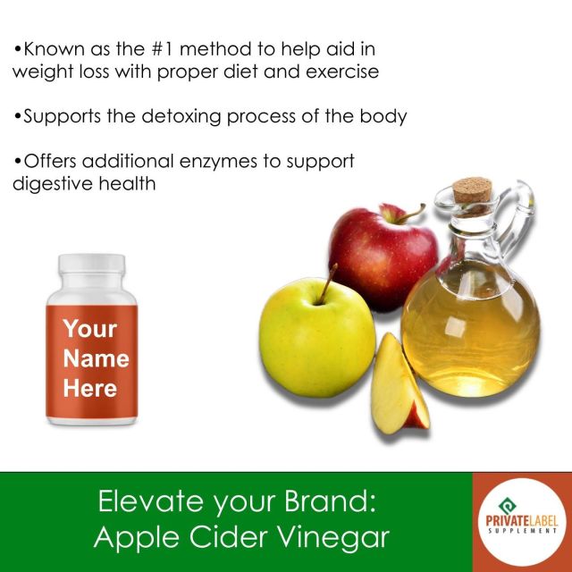 Step beyond the pantry and into the realm of wellness with Apple Cider Vinegar, the secret ingredient ready to revolutionize your health line. Known for its support in digestion and weight management, this natural elixir teems with enzymes and beneficial bacteria. Plus, it champions mindful eating by promoting satiety.

By adding Apple Cider Vinegar to your product offerings, you're not just selling a supplement; you're inviting your customers to embrace a lifestyle steeped in wellness and balance.

Propel your brand into the wellness forefront. Discover our private label Apple Cider Vinegar supplements and let your health supplement range shine. Visit us through our contact info in the bio above.

#PLSPrivateLabel #PrivateLabelSupplements #PrivateLabelSupplementManufacturing #PrivateLabelHealthSupplements #SellingSupplements 
#AppleCiderVinegar